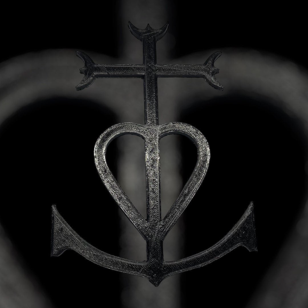 Symbole 3D La Croix de Camargue - Imprimé en 3D