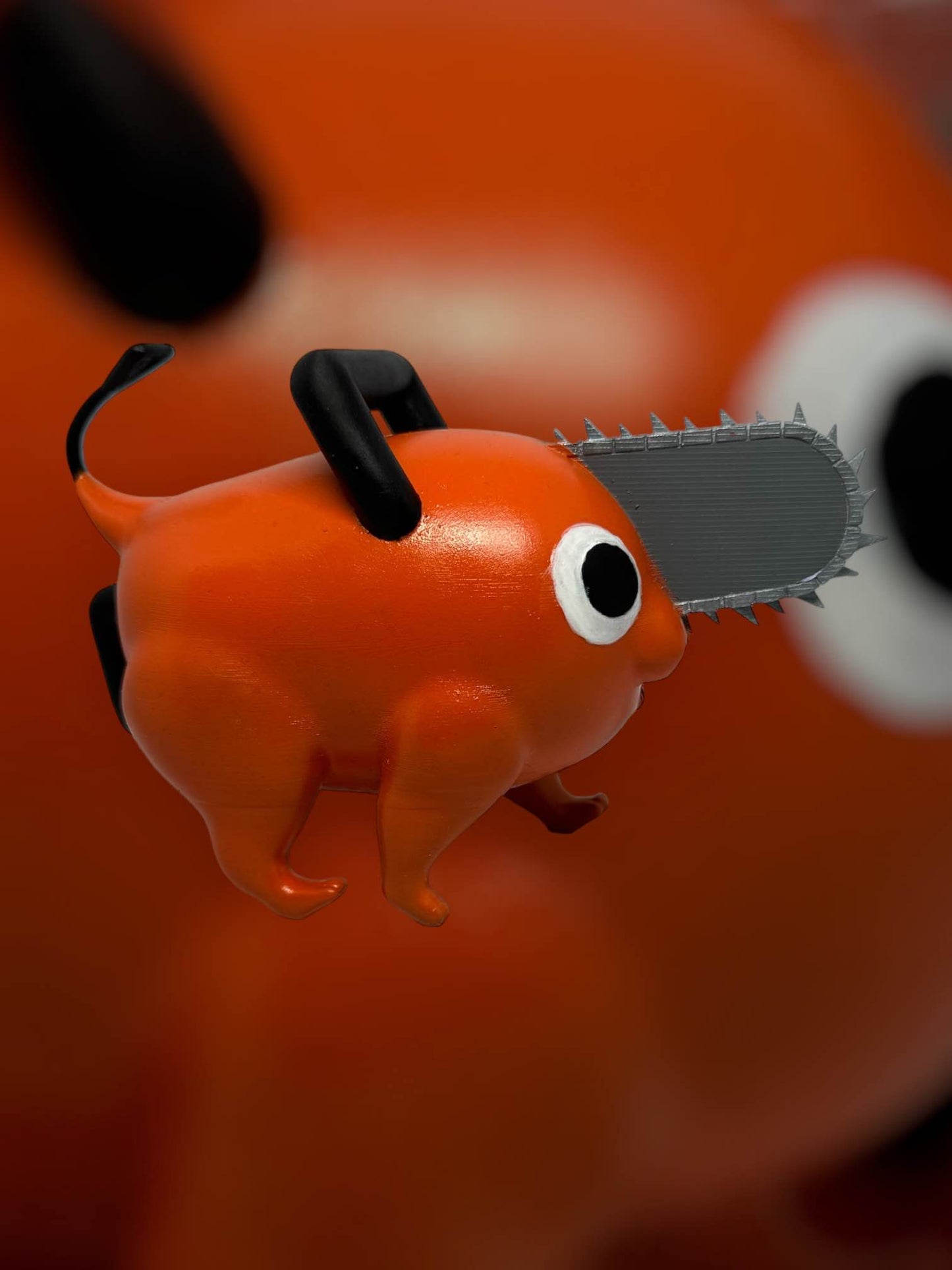 Figurine 3D Pochita - Imprimée en 3D et Peinte à la Main - Chainsaw Man