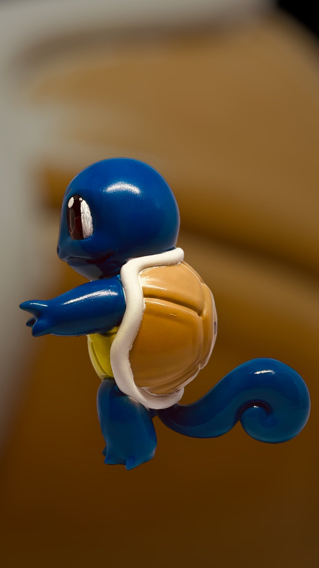 Pokémon Figurine 3D Carapuce - Imprimée en 3D resine et Peinte à la Main