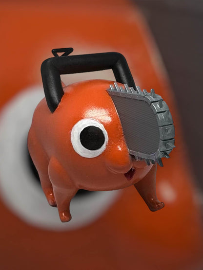 Figurine 3D Pochita - Imprimée en 3D et Peinte à la Main - Chainsaw Man