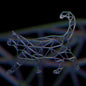 Décoration Murale 3D Chat - Imprimée en 3D et Peinte à la Main